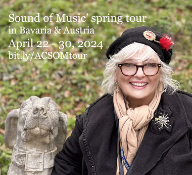 SOLD OUT Angela's 'Sound Of Music'- Austria/Bavaria tour 2024 