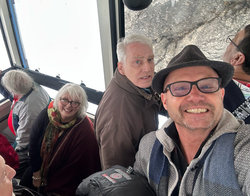 Gondola ride to the top of the Untesburg Mountain