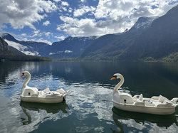The beauty of Hallstatt Lake