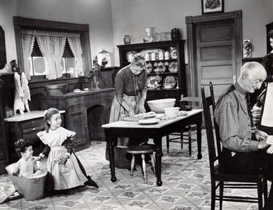 My first television job was for a GE Special. That's me sitting in the bathtub.