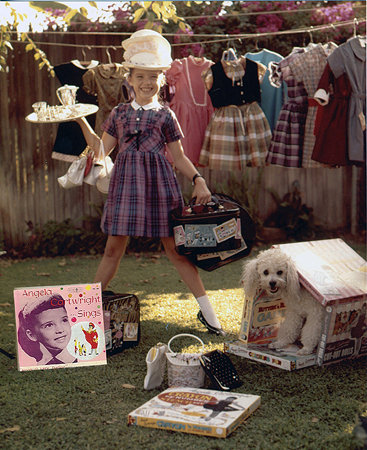 There were many Angela Cartwright clothes, dolls and games.