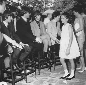  In 1964 I met The Beatles during their first visit to the United States. I went to the Hollywood Bowl Concert, and the next day was invited to meet them. After loving their music for so many years the expression on my face says it all.