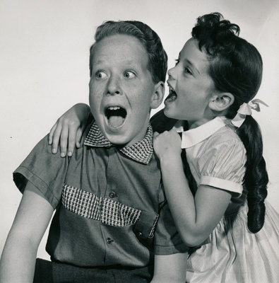 Rusty used to pull my pony tail before I would go onstage.