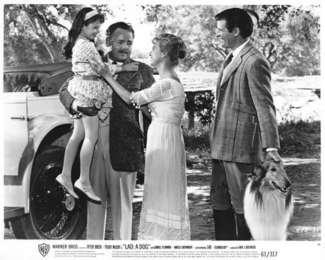 Peggy McCay and Peter Breck also starred. It's a great movie for the kids to see.