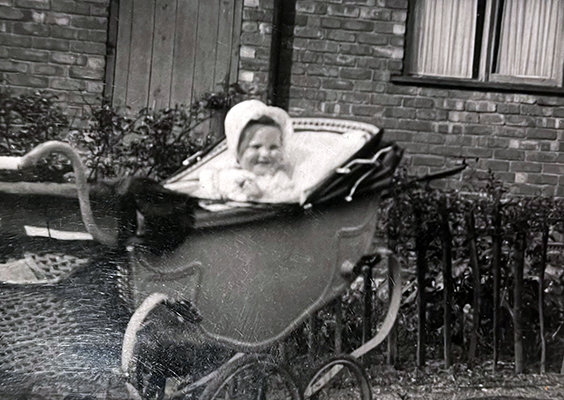 I was born on September 9th in Altrincham, Cheshire, England. 