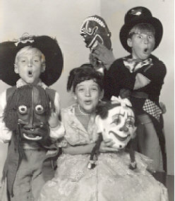 Ghosts, Goblins and Kids with Jay North and Teddy Rooney. The show was a cast of kids singing, dancing,  playing instruments, doing gymnastics and whatever else they had a talent for.