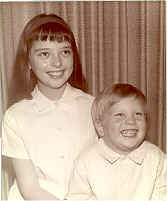 My Mom was pregnant while I was filming Lad:A Dog. Chris my brother was born in September.  