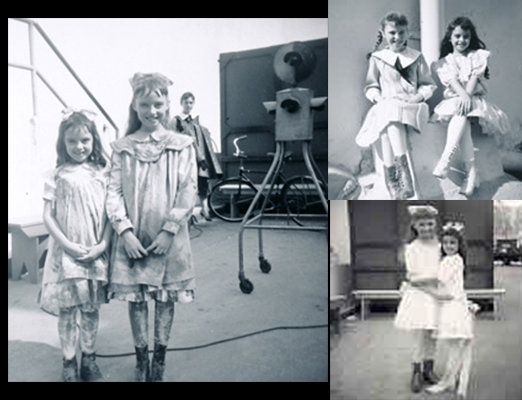 The first time my sister Veronica and I worked together was in an Alfred Hitchcock Presents called 'The Schartz-Metterklume Method'.