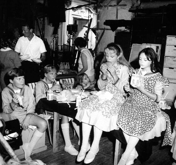 Backstage lunch