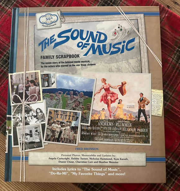 Our book... The Sound of Music Family Scrapbook. THE 55TH ANNIVERSARY EDITION OF THE SOUND OF MUSIC FAMILY SCRAPBOOK  We have revised our book and included new pictures and updates.  This is our Sound of Music personal scrapbook from our adventures while making the film. Filled with our own stories, never before seen pictures from our personal collections. If you are a fan of the movie and love to look behind the scenes, you will love this book. Available in my SHOP signed by mi!