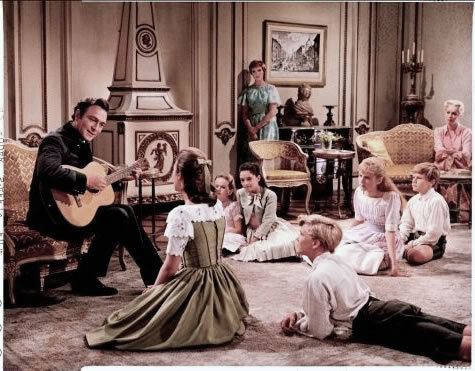  I've been asked why I look like I'm going to cry while listening to the Captain singing Edelweiss. As my character Brigitta, I remember thinking how moving it would be to hear my father singing again and how music would bring back memories of my mother who had passed away. Robert Wise came up to me while shooting this scene and asked why I looked so sad and I told him what I was thinking. I remember he smiled and said "That's good" and then walked away.