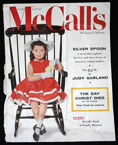 I made the April 1955 cover of McCalls magazine.