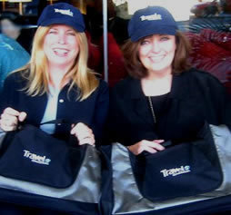 The 'Travel Channel' gig with Candy Clark.