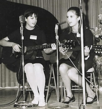 Heather Menzies and I used to play the guitar and sing together.