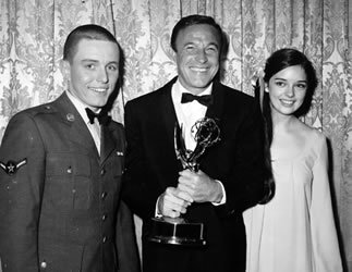 Emmy Awards with Jerry Mathers. Gene Kelly won.