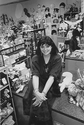 In 1977 I opened an eclectic store 'Rubber Boots' .In those days you used to go to individual stores for this and that. I combined a store filled with a wide selection of unusual things.