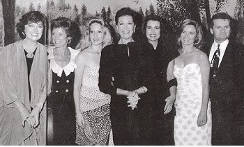 1990 -The 25th Anniversary premiere of 'The Sound of Music .Century City. 