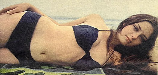 I modeled for many years. Swimsuits in winter, coats in summer., but it was really my fascination with being behind the camera that kept me going... and I enjoyed the traveling.