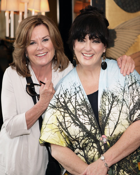 Heather & Me backstage Oprah appearance 2010