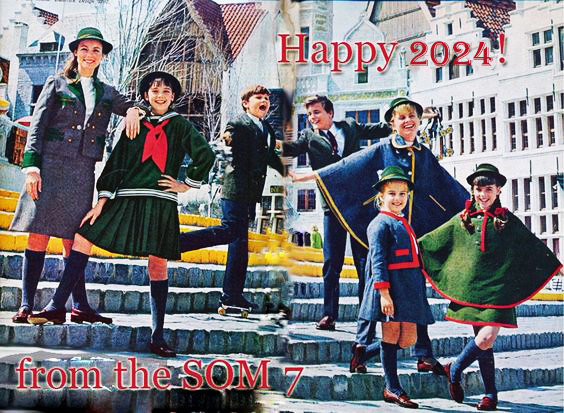 We modeled Butterick Patterns for Sound of Music clothing