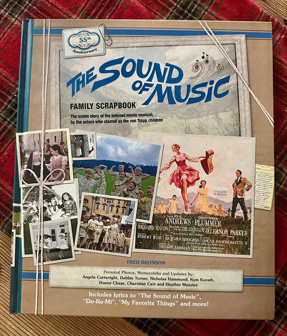 2015 The SOund of Music Family Scrapbook. - Updated. Signed copies available on my website on the Bookshelf at AngelaCartwrightStudio.com