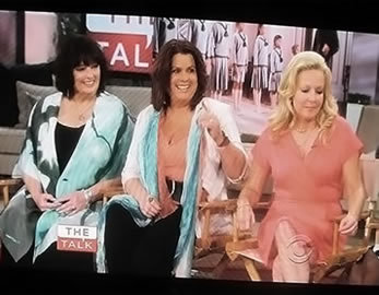 Appearance on 'The Talk'.
