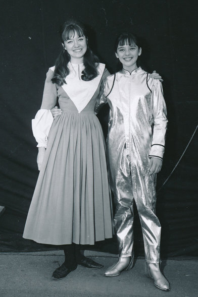 While I was filming Lost In Space my sister Veronica was filming Daniel Boone which was also filmed at the 20th Fox Studios.