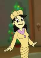 My character in the cartoon 'The Bolt that Screwed Christmas'.