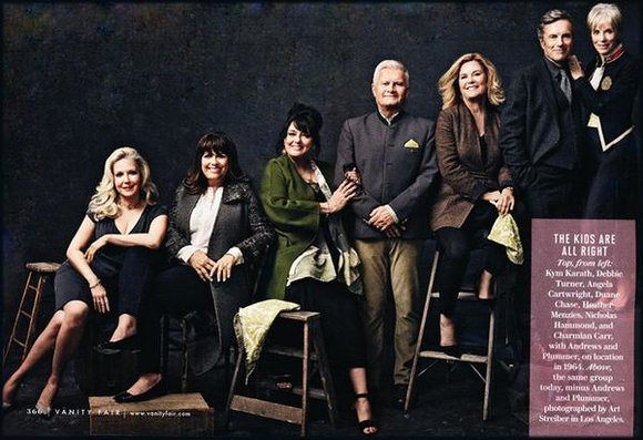 Vanity Fair shoot for the 5oth Anniversary of The Sound of Music. This was the last time we would all be together. 