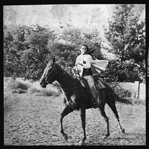 I would go riding as much as I could on my horse Sunni.