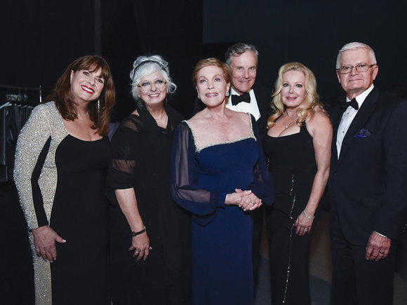 Seeing Julie again was wonderful.  We were so glad we were there to help her celebrate her award. She's always been so lovely to us. 
