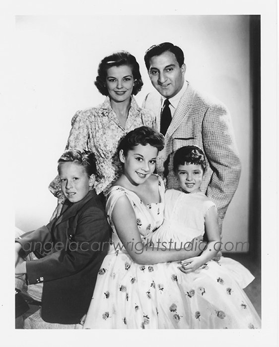 The Williams Family portrait 1956
