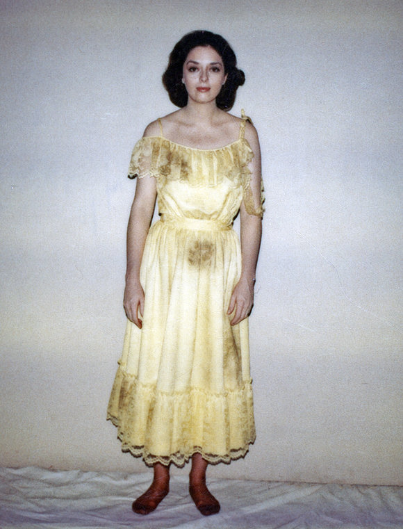 'Beyond The Poseidon Adventure' continuity shot. I wore this dress through the entire movie.