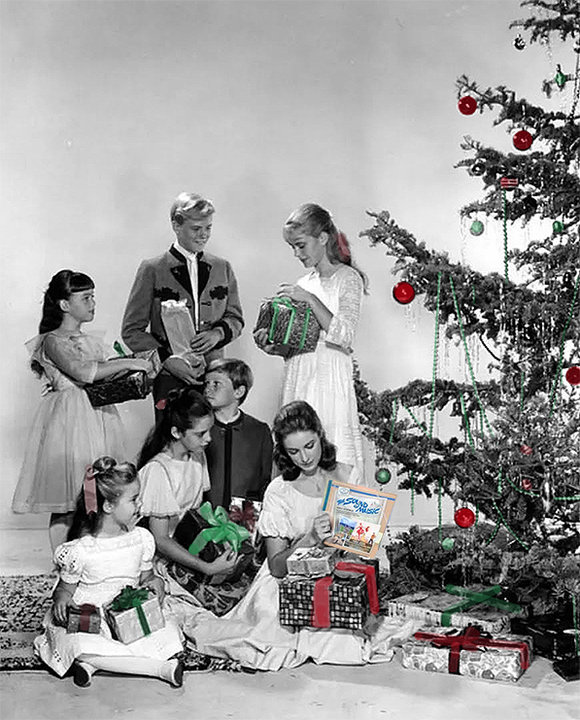 Christmas with the movie vonTrapps