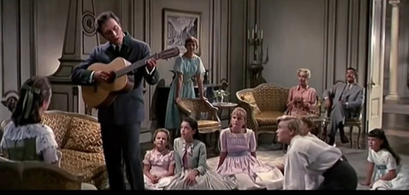 During this scene as Brigitta I was thinking the last time I heard my Dad the Captain sing was when my mother was alive. 
