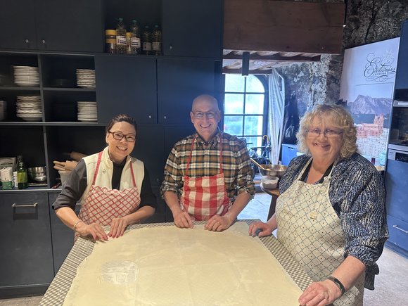 Spread out the dough...