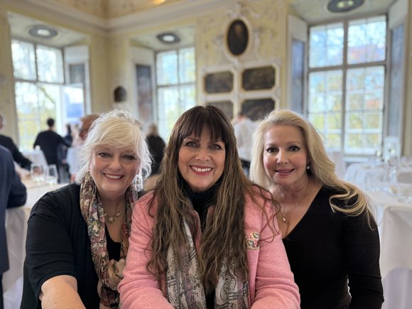 Inside Leopoldskron we were entertained at lunch