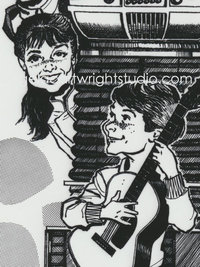 86 Lost In Space Illustration detail