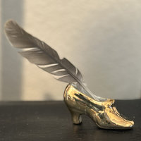 Vintage Golden Shoe