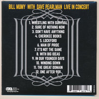 #46 Bill Mumy & Dave Pearlman - Live In Concert CD - Autographed