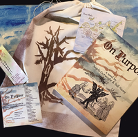 On Purpose deluxe 8 x 10 book in tote with extras
