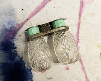 Vintage Mini Salt & Pepper Shakers