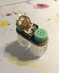 Vintage Mini Salt & Pepper Shakers