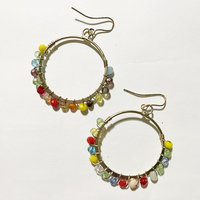 Spectrum Circle Earring