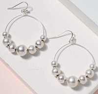 Silver Bubble Earrings