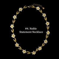 Edelweiss Noble Statement Necklace ♥ #4