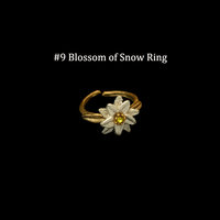 Edelweiss Blossom Of Snow Ring ♥ #9