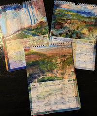 Angela's 2027 The Places We Carry Art Calendar