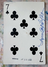 Wildcards 7 of clubs - original