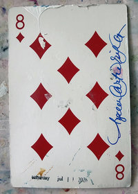 Wildcards 8 of diamonds - original
